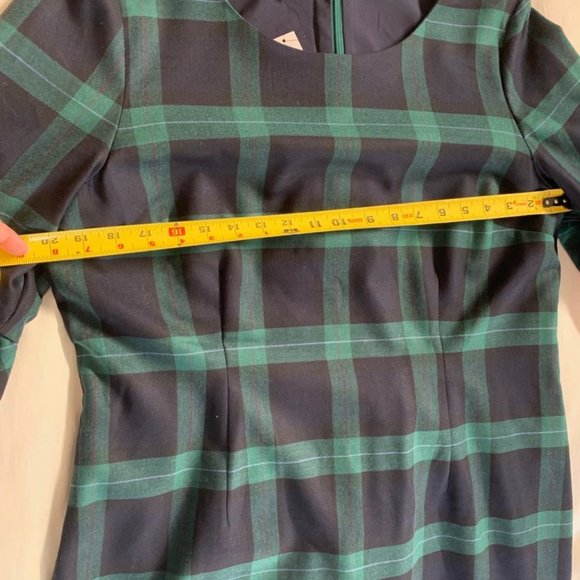 Timeless Talbot's Wool Plaid Dress - Picture 8 of 9